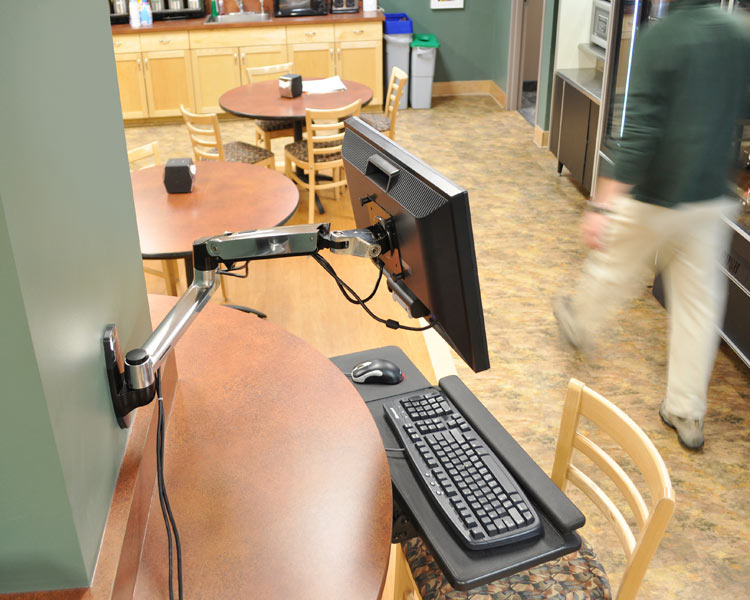 Ergotron LX Arm für Monitor Wandmontage (45-243-026) Ergotron LX Arm für Monitor Wandmontage (45-243-026)