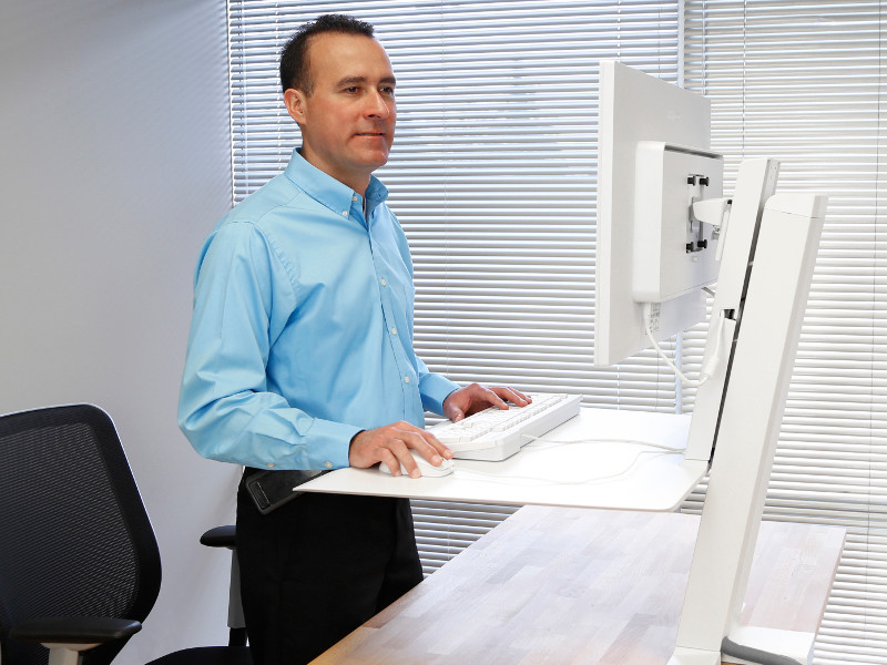 Ergotron 33-415-062 WorkFit SR Workstation Ergonomie