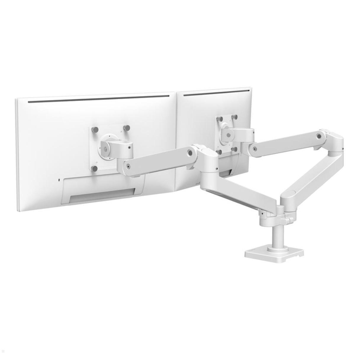 Ergotron LX Pro Dual Monitorhalter bis 27 Zoll side by side (45-686-290), weiß