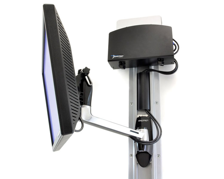 Ergotron 45-268-026 LX HD Wandhalterung mit Schwenkarm mit Wandschiene Ergotron 45-268-026 LX HD Wandhalterung mit Schwenkarm mit Wandschiene