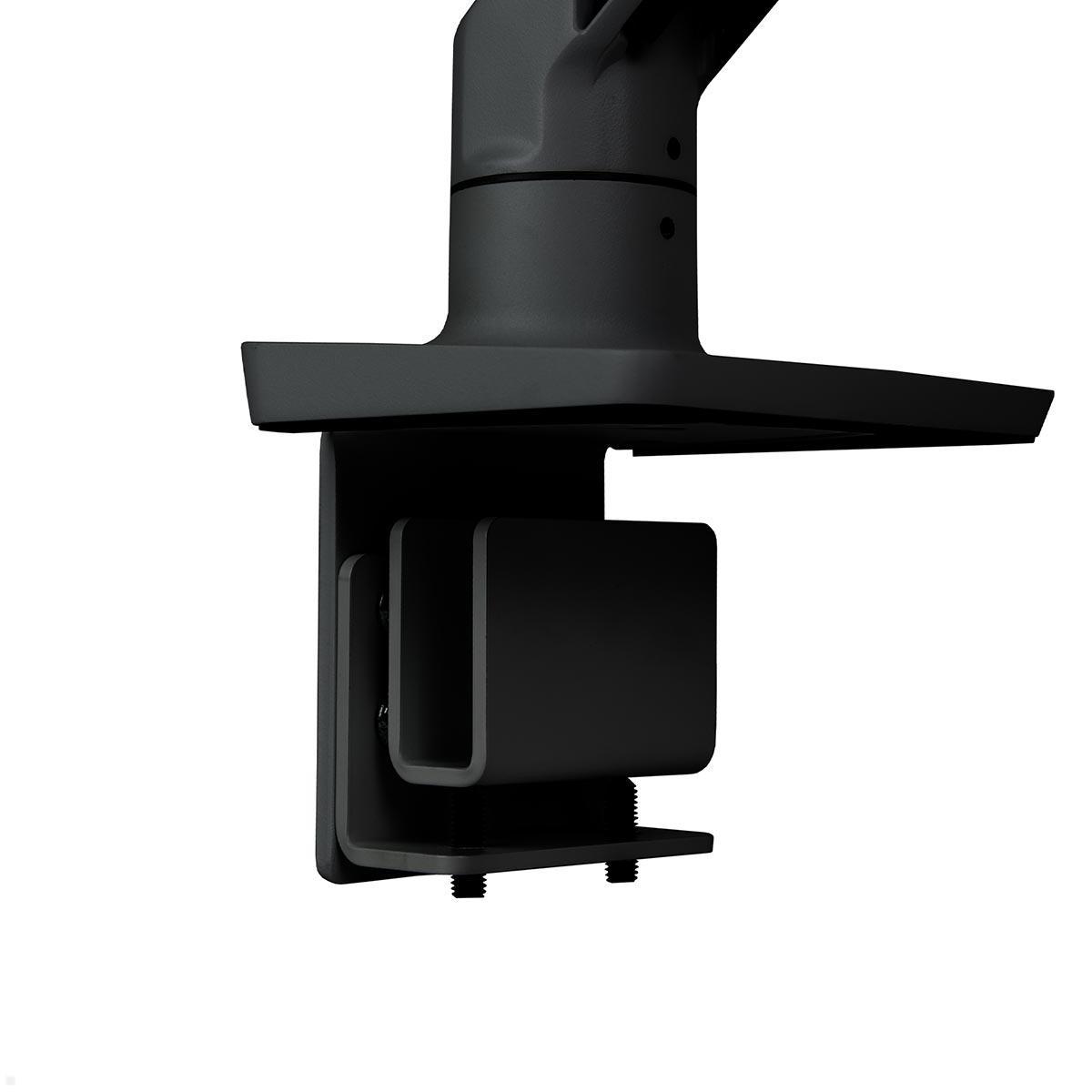 Ergotron HX Dual Monitorhalterung für USM Tisch, schwarz (46-477-225), Tischklemme Detail Ergotron HX Dual Monitorhalterung für USM Tisch, schwarz (46-477-225), Tischklemme Detail