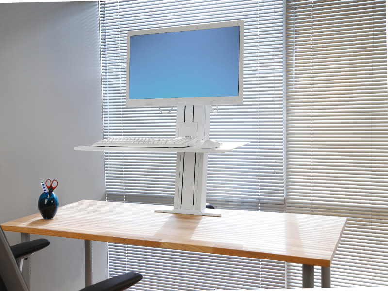 Ergotron 33-416-062 WorkFit SR Sit-Stand Workstation Homeoffice