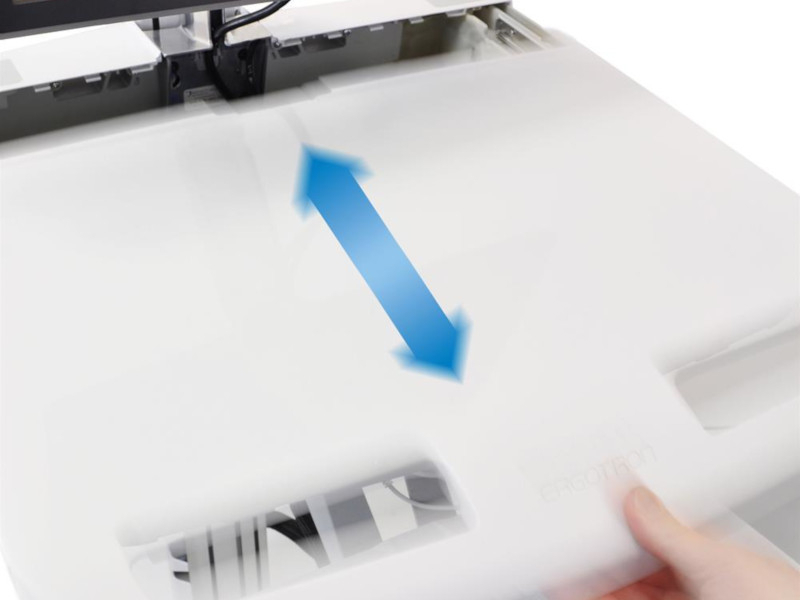 Ergotron StyleView EMR-Fahrwagen mit Display Halter, Stromversorgung (SV42-6302-2) Ausziehbare Ablage Ergotron StyleView EMR-Fahrwagen mit Display Halter, Stromversorgung (SV42-6302-2) Ausziehbare Ablage