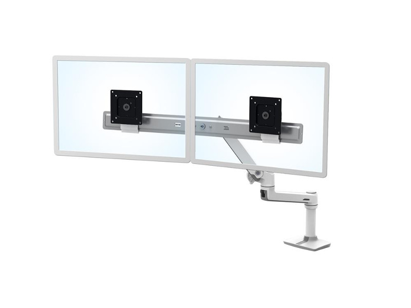 Ergotron 45-489-216 LX Dual-Tischhalterung Ergotron 45-489-216 LX Dual-Tischhalterung