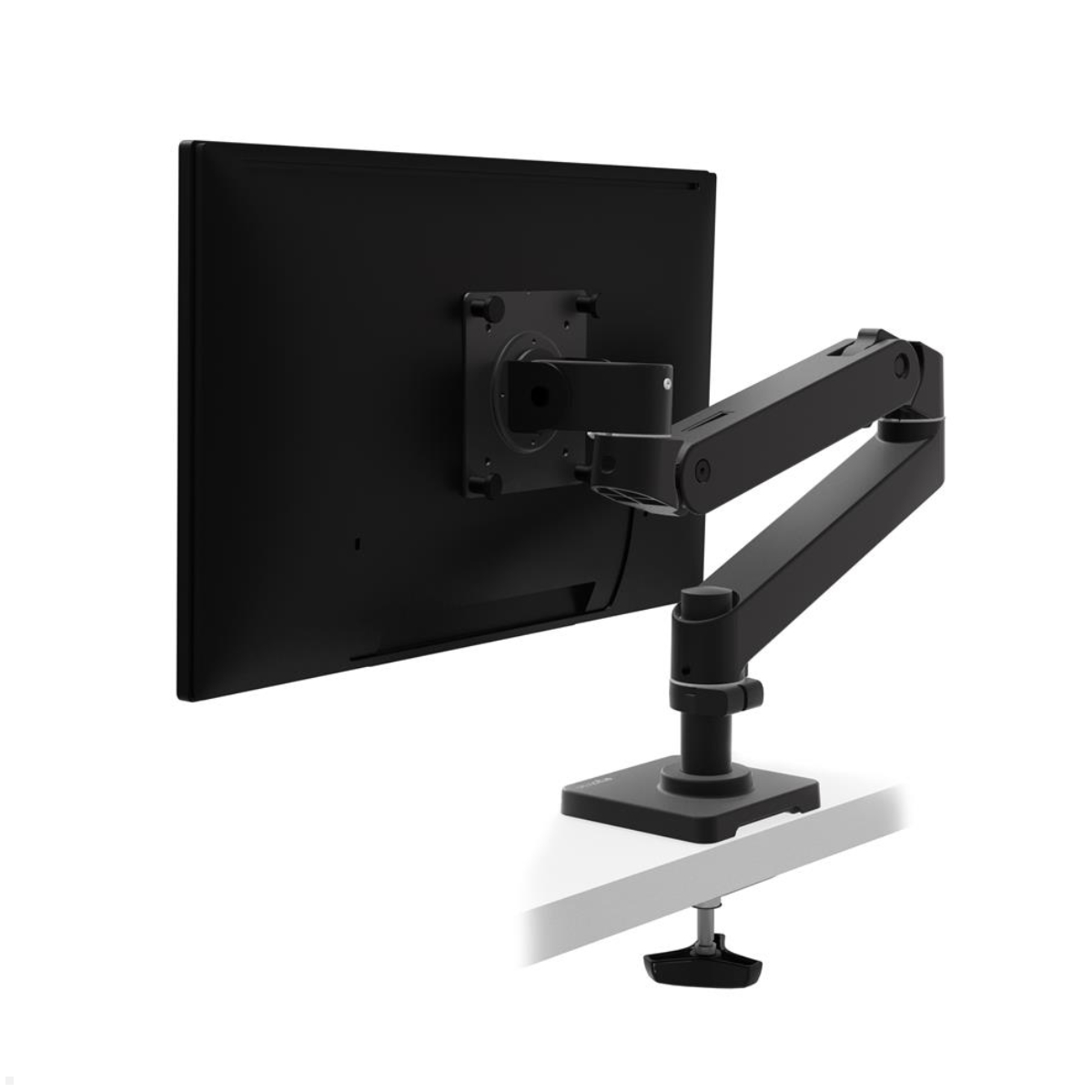 Ergotron LX Pro Monitorhalterung mit Durchschraubbefestigung, schwarz (45-708-292)