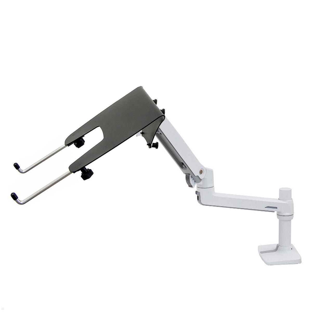 Ergotron LX Dual Monitor Arm Tischhalterung inklusive einer Notebook  Halterung kaufen