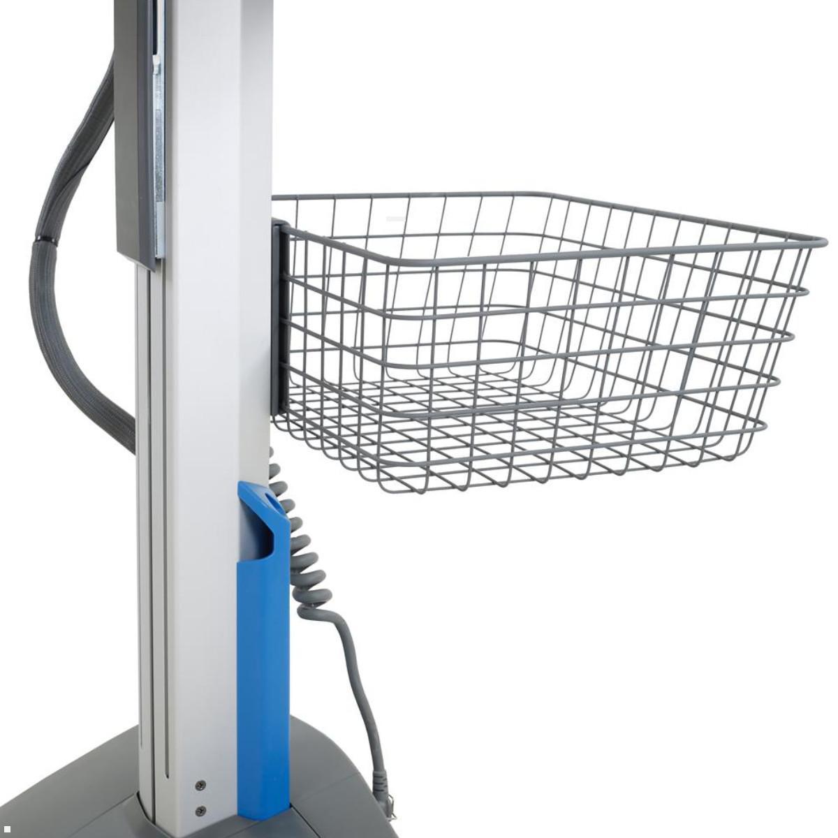 Ergotron StyleView Zubehör grosser Drahtkorb (98-135-282), Befestigung am StyleView Wagen (gehört nicht zum Lieferumfang) Ergotron StyleView Zubehör grosser Drahtkorb (98-135-282), Befestigung am StyleView Wagen (gehört nicht zum Lieferumfang)