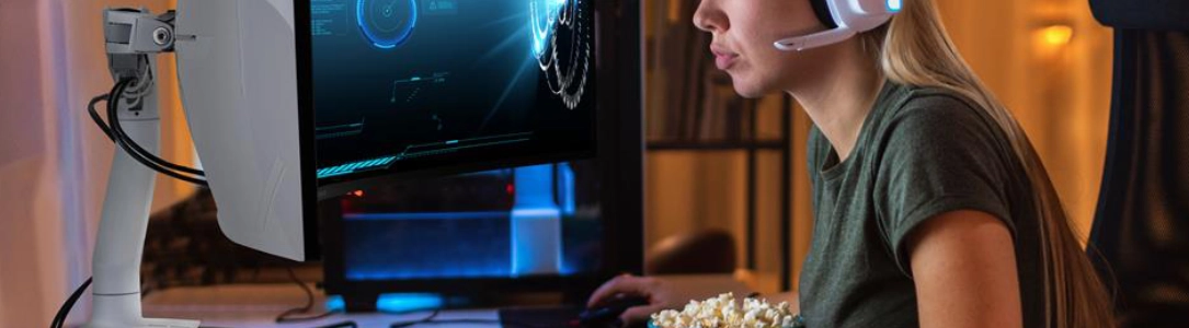 Ergotron Gaming Monitorhalter - Ultrawide / Curved Monitore Ergotron Gaming Monitorhalter - Ultrawide / Curved Monitore
