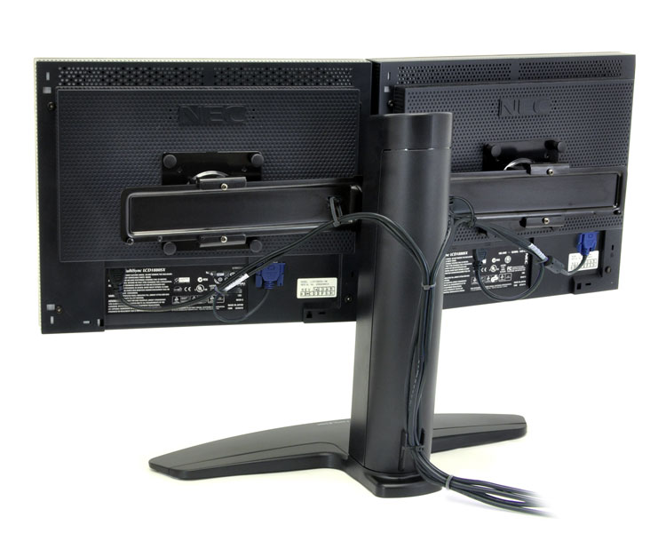 Ergotron Neo-Flex Dual Monitor Lift Monitorstandfuß (33-396-085)einfache Montage