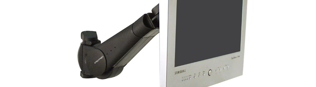 Ergotron Wandhalterung mit Schwenkarm, Gasfeder