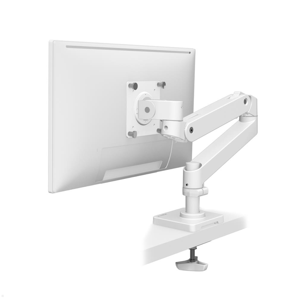 Ergotron LX Pro Monitorhalterung mit Durchschraubbefestigung, weiß (45-708-290)