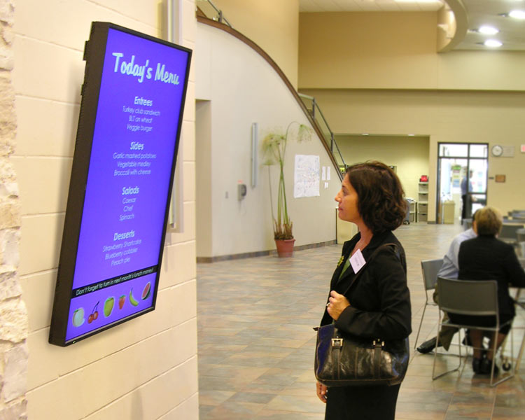 Ergotron SIM90 Signage Integration Monitor Wandhalterung (60-600-009), Anwendung Ergotron SIM90 Signage Integration Monitor Wandhalterung (60-600-009), Anwendung