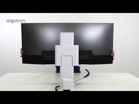 Ergotron Zubehör TRACE Adapter Einzel auf Dual Monitorhalterung (47-110-224)