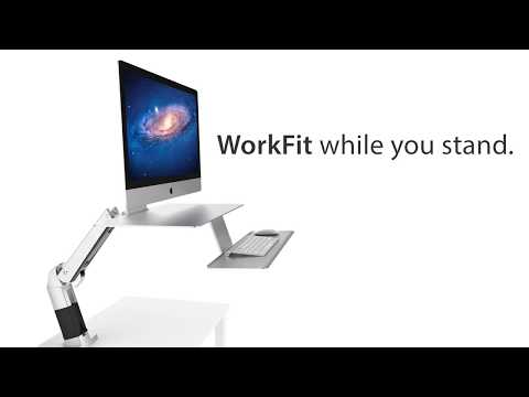 EOL - Ergotron WorkFit A Sitz-Steh-Arbeitsplatz für Apple iMac (24-414-227) EOL - Ergotron WorkFit A Sitz-Steh-Arbeitsplatz für Apple iMac (24-414-227)